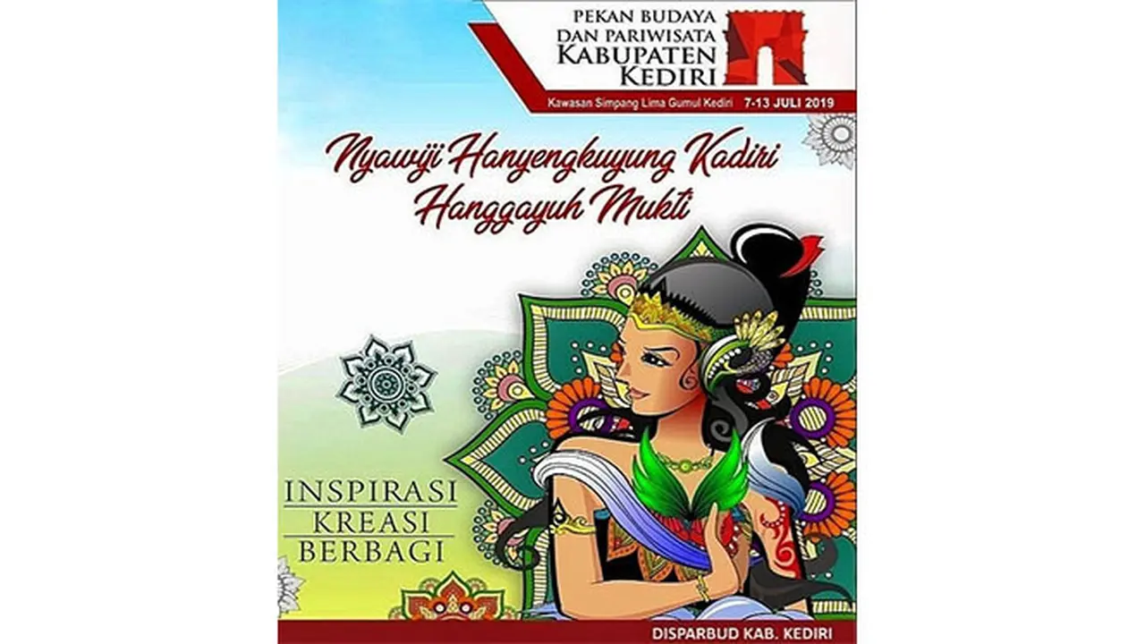 Keren Banget, Ini Rundown Pekan Budaya dan Pariwisata Kediri 2019