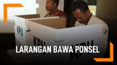 Larangan Bawa Ponsel Saat Masuk BIlik Suara