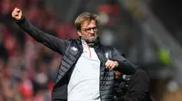 Jurgen Klopp puas dengan performa para pemain Liverpool. (doc. Liverpool)