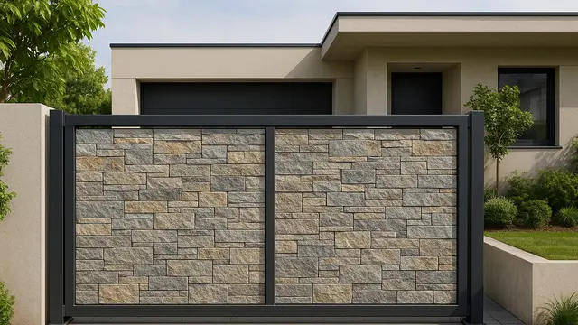 15 Model Pintu Pagar Dorong Minimalis Modern Populer di 2025, Elegan dan Fungsional
