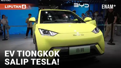 VIDEO: Jelang 2024, Produsen EV Tiongkok BYD Salip Penjualan Tesla