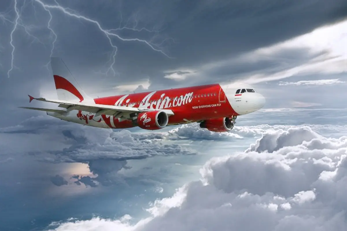 Ilustrasi Pesawat AirAsia