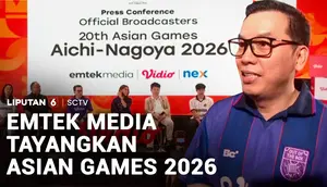 Emtek Media Tayangkan Asian Games 2026