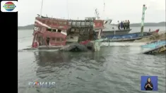 Berbeda dengan biasanya yang diawali peledakan, kapal-kapal asing berbendera Vietnam dan Thailand ini langsung ditenggelamkan dengan cara memberi pemberat pasir.