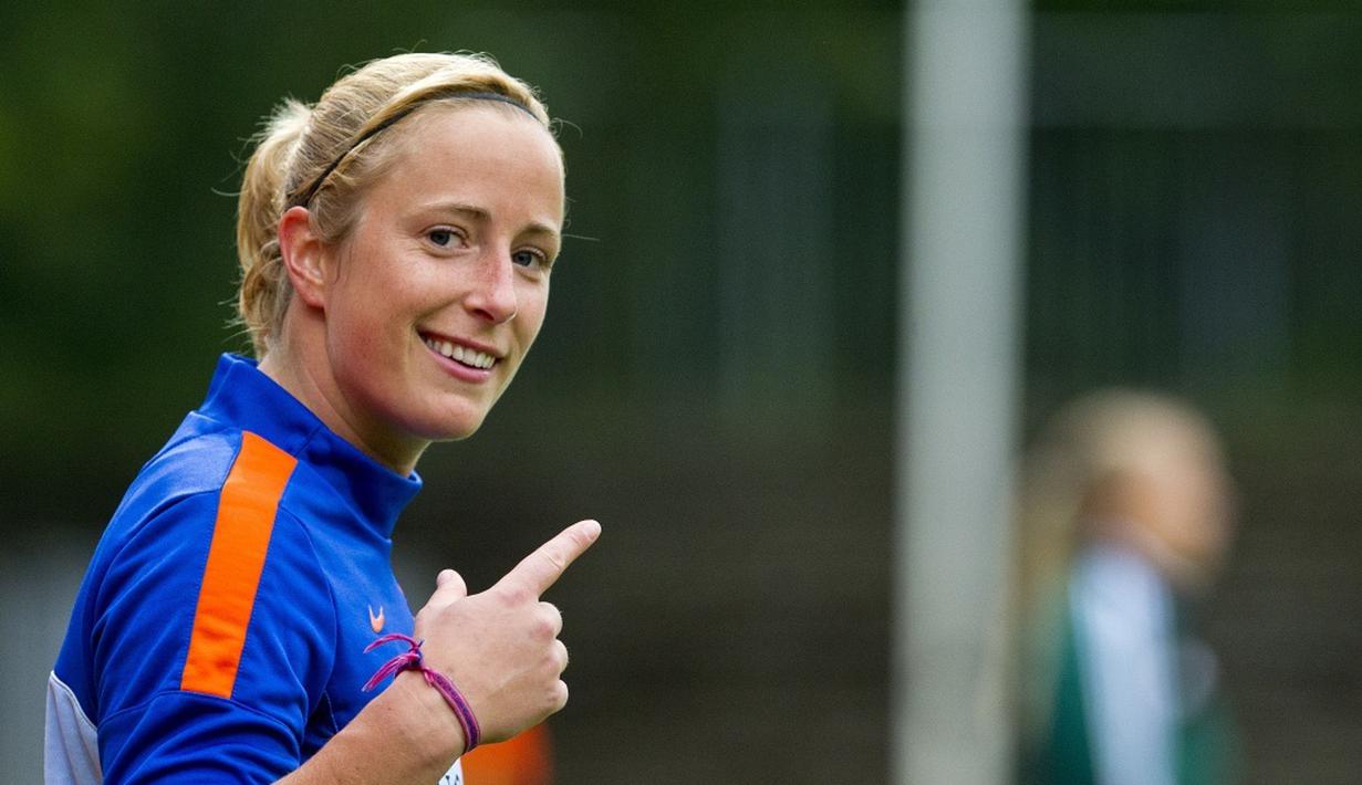 Loes Geurts, kiper utama Belanda di Piala Dunia Wanita 2015. (www.lc.nl)