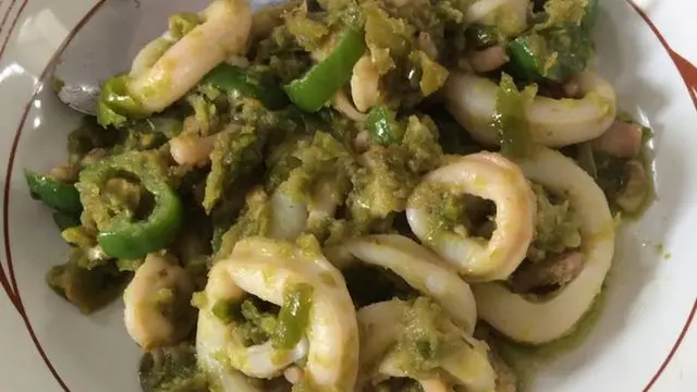 Cumi Sambal Hijau