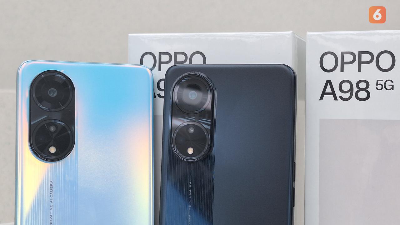 Oppo A98 5G (Liputan6.com/Giovani Dio Prasasti)