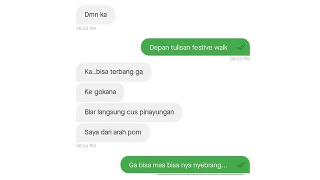 6 Chat Typo Driver Ojol Ini Kocak, Bikin Pelanggan Mikir Keras