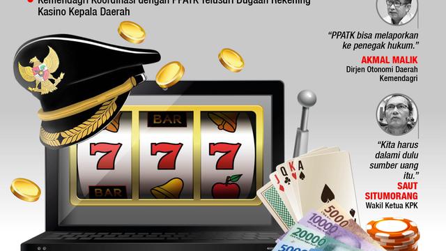 Infografis Kepala Daerah Punya Rekening di Kasino Luar Negeri?