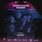 Stock Teater gelar pementasan dengan konsep Cinematic Theatre berjudul Placebo. (Via kiostix.com)