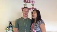 Sambut Kelahiran Bayi, Mark Zuckeberg dan Istri Pesta Baby Shower