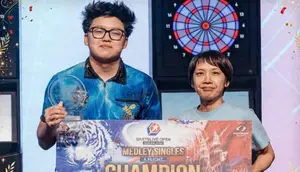 Mario Susanto Rebut Gelar Medley Singles A Flight di Dartslive Open 2026 Malaysia