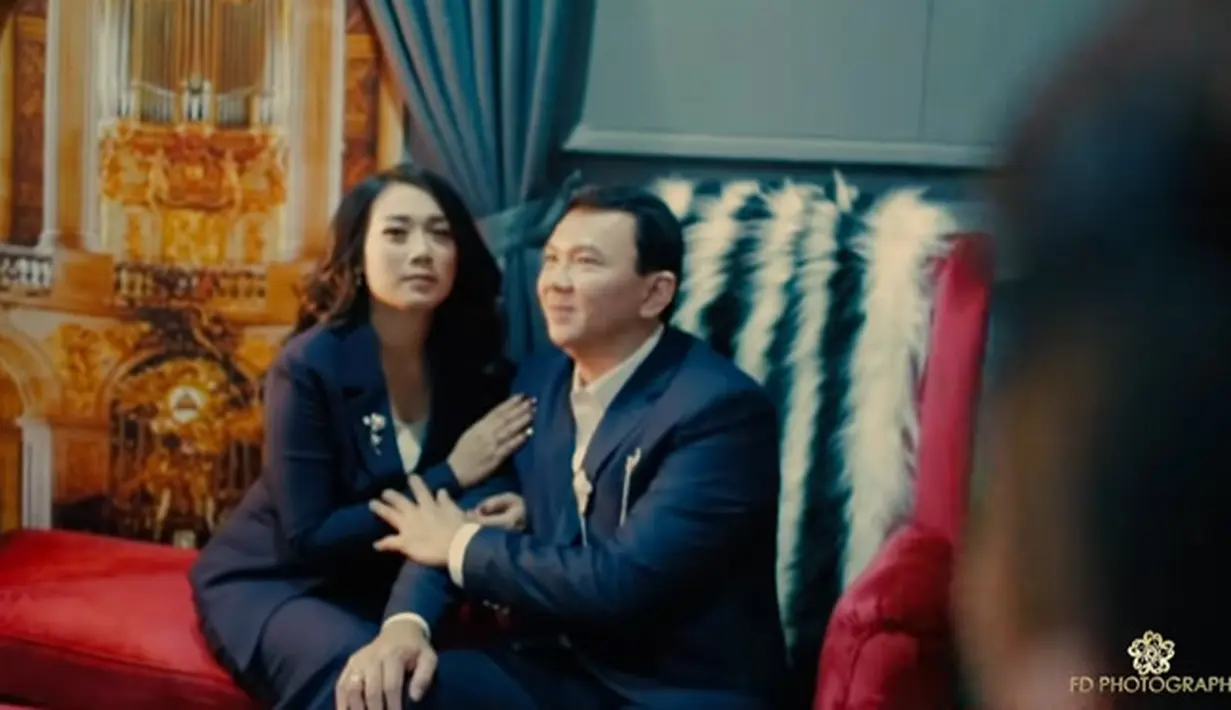 Ahok dan Puput Nastiti Devi (Youtube/FD Photography)