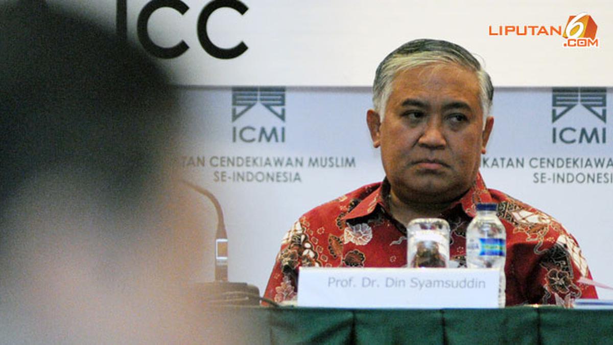 Din Syamsuddin: Muslim Indonesia Berpotensi Jadi Role Model Dunia