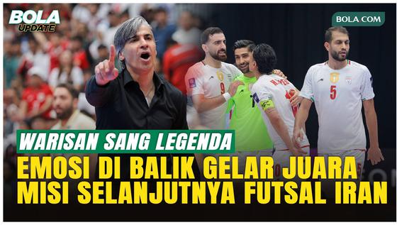 Juara Piala Asia Futsal 2026, Vahid Shamsaei Bicara Masa Depan Iran