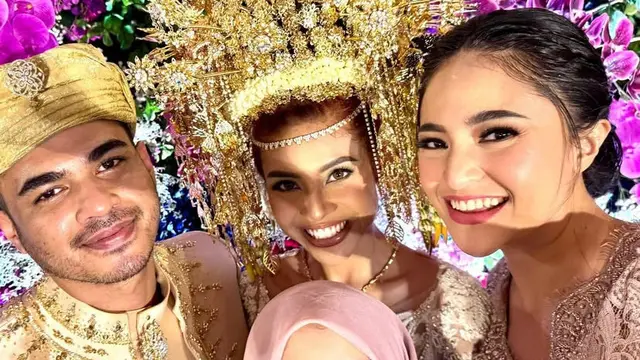 Tampilan Marshanda saat Pernikahan Adik Laki-Lakinya. [@marshanda99]