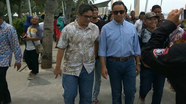 Anies Baswedan di Ancol