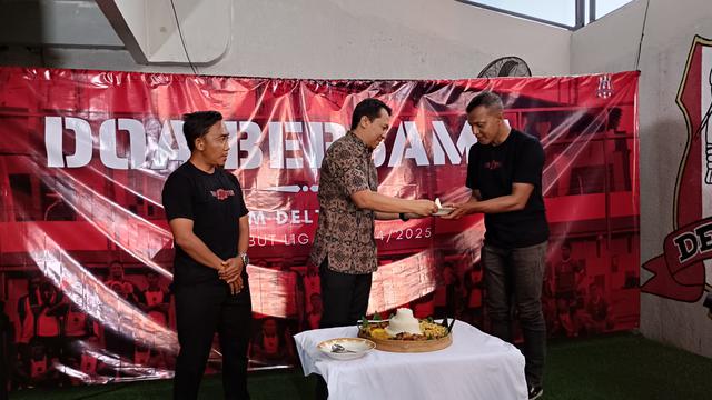 Doa Bersama Deltras FC Jelang Pegadaian Liga 2 2024/2025