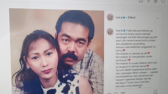 Unggahan Inul Daratista. (Foto: Instagram @inul.d)