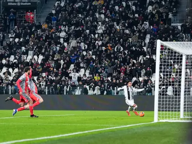 Cremonese dan Emil Audero kalah telak di markas Juventus pada pertandingan pekan ke-20 Serie A 2025/2026. I Grigiorossi dibantai lima gol tanpa balas di Allianz Stadium, Turin, Selasa (13-1-2026) dini hari WIB. (Fabio Ferrari/LaPresse via AP)