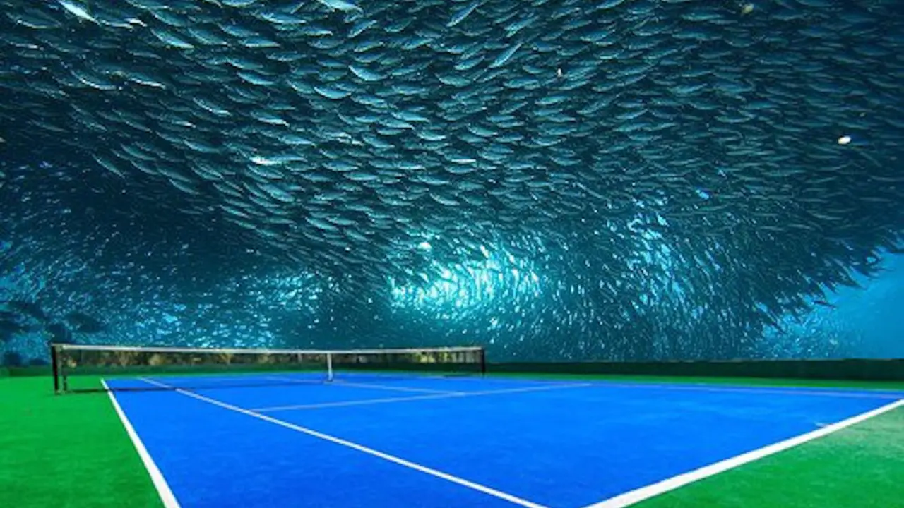 Dubai Bakal Bangun Lapangan Tenis di Dasar Laut