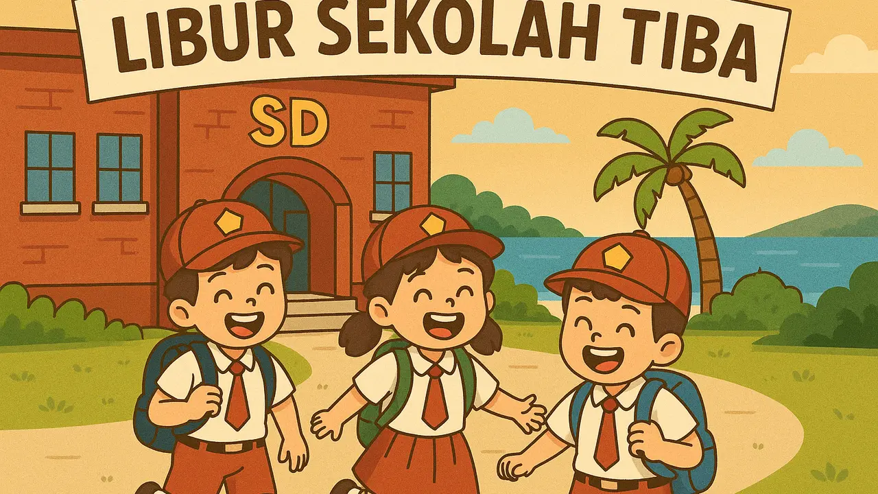 Ilustrasi Libur Sekolah