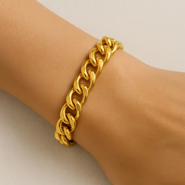 Model Gelang Emas Rantai 24 Karat