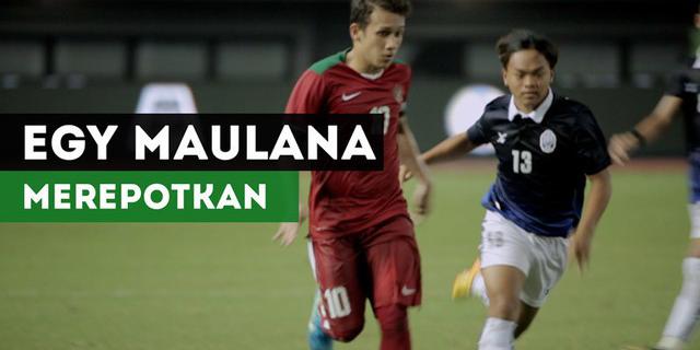 VIDEO: Aksi-Aksi Egy Maulana yang Repotkan Pemain Kamboja U-19