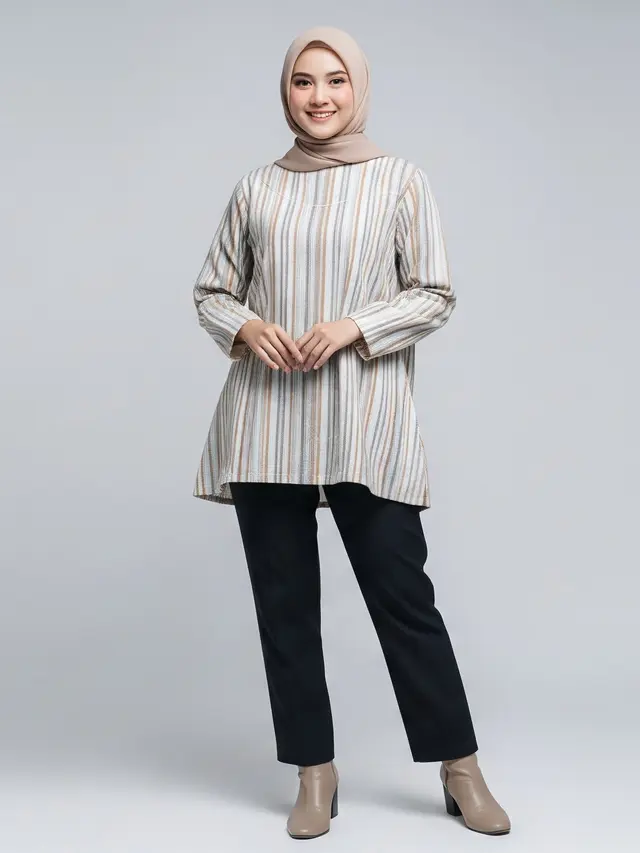 Model Baju Lurik Resmi untuk Anak Muda/ Ilustrasi AI