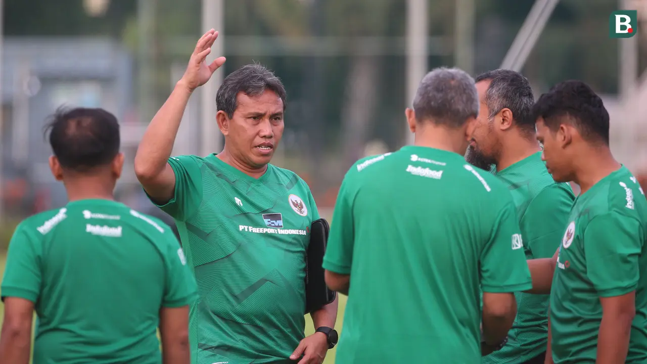 Latihan Timnas Indonesia U-17