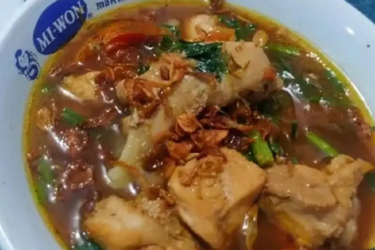 Resep sup ayam tauco. (dok. Cookpad @Boenda_Ndoet28)