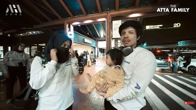 Persiapan Atta Halilintar, Aurel Hermansyah dan Ameena mudik ke Jember. (Foto: Instagram/attahalilintar)
