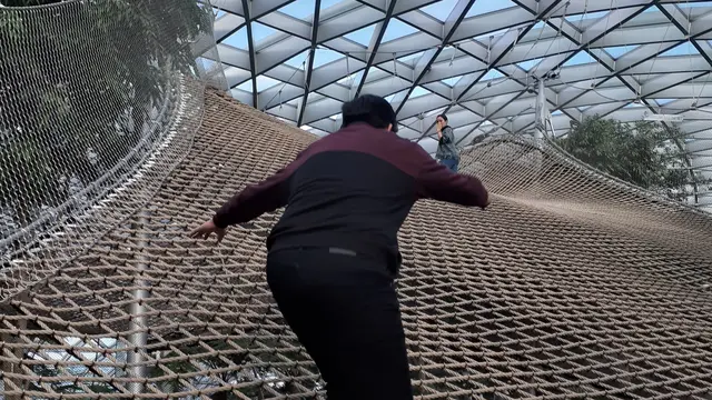 Manulife Sky Nets Walking