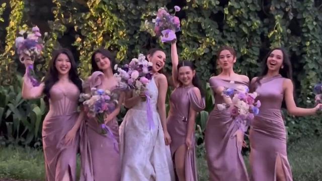 6 Potret Kebersamaan Mahalini dan Bridesmaid dari Akad Nikah hingga Resepsi