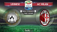 Susunan Pemain Udinese Vs AC Milan