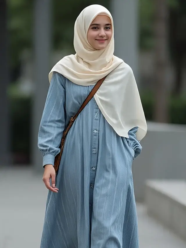 Gamis Remaja yang Stylish dan Kekinian