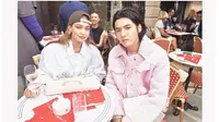 Pamer Keakraban Dengan Kris Wu, Ini 6 Potret Cantik Gigi Hadid (sumber: Instagram.com/gigihadid)