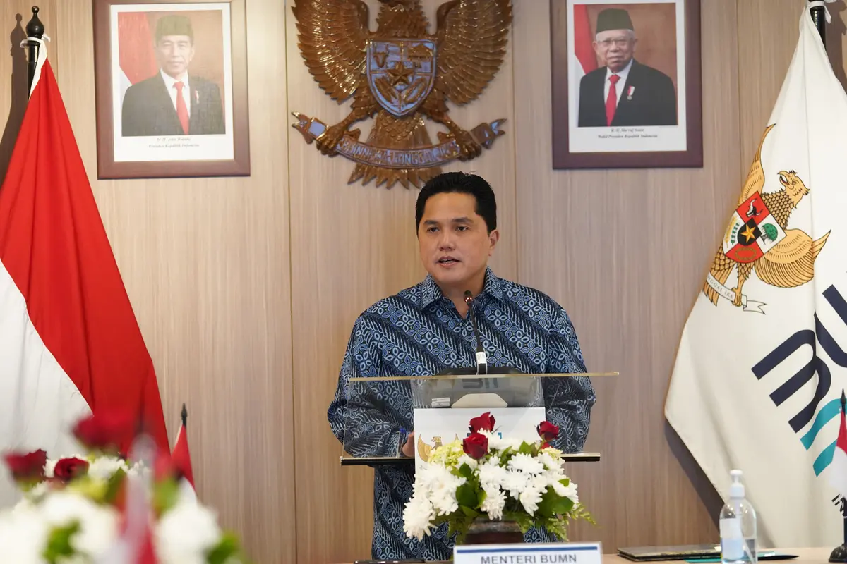 Menteri BUMN, Erick Thohir