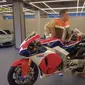 Honda RC213V-S milik Ahmad Sahroni yang belum pernah dipakai (DeHakim Channel)