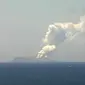 White Island, yang juga dikenal sebagai Whakaari, berada di lepas pantai Pulau Utara - dan merupakan salah satu gunung berapi paling aktif di Selandia Baru. (Liputan6/New Zealand Institute of Geological and Nuclear Sciences)