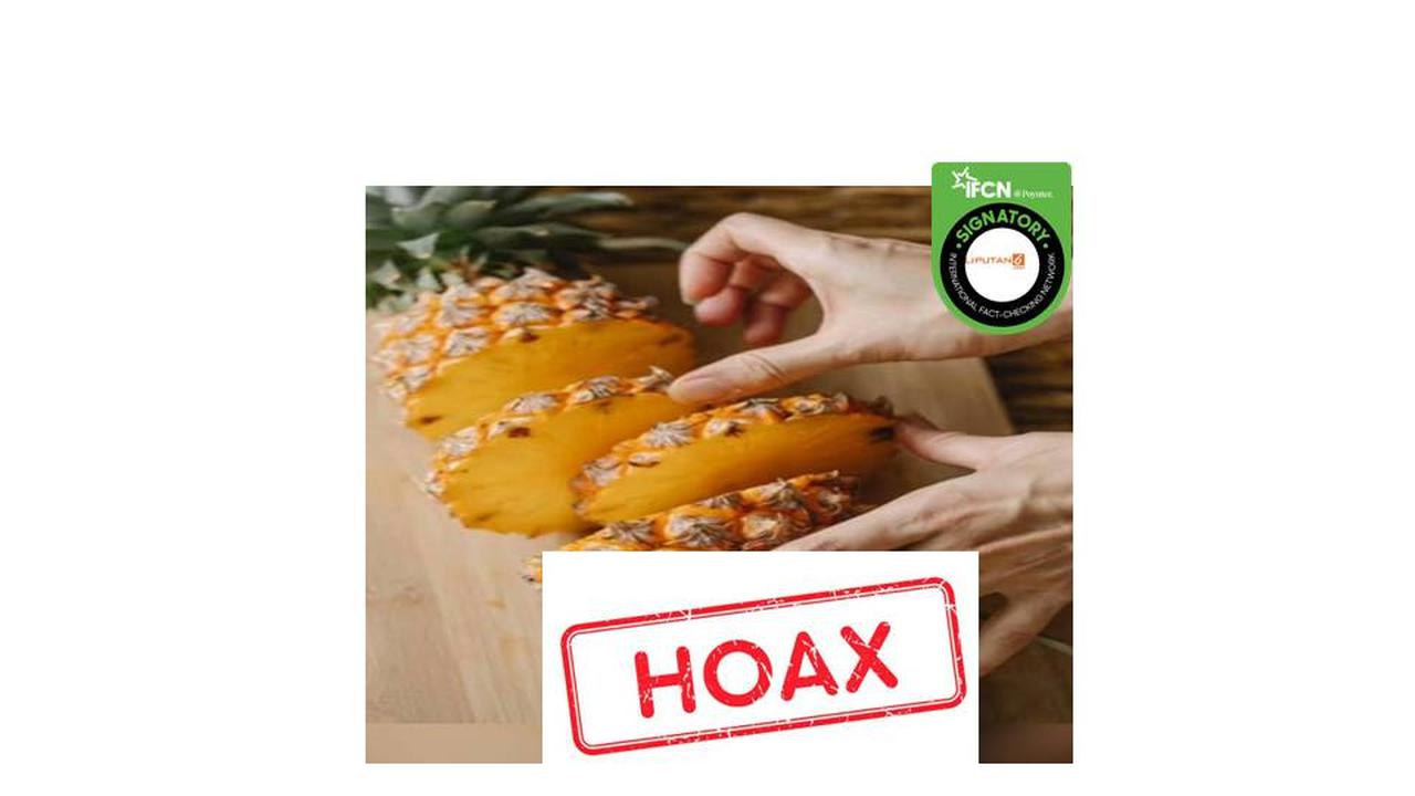 Cek fakta nanas panas bisa bunuh sel kanker