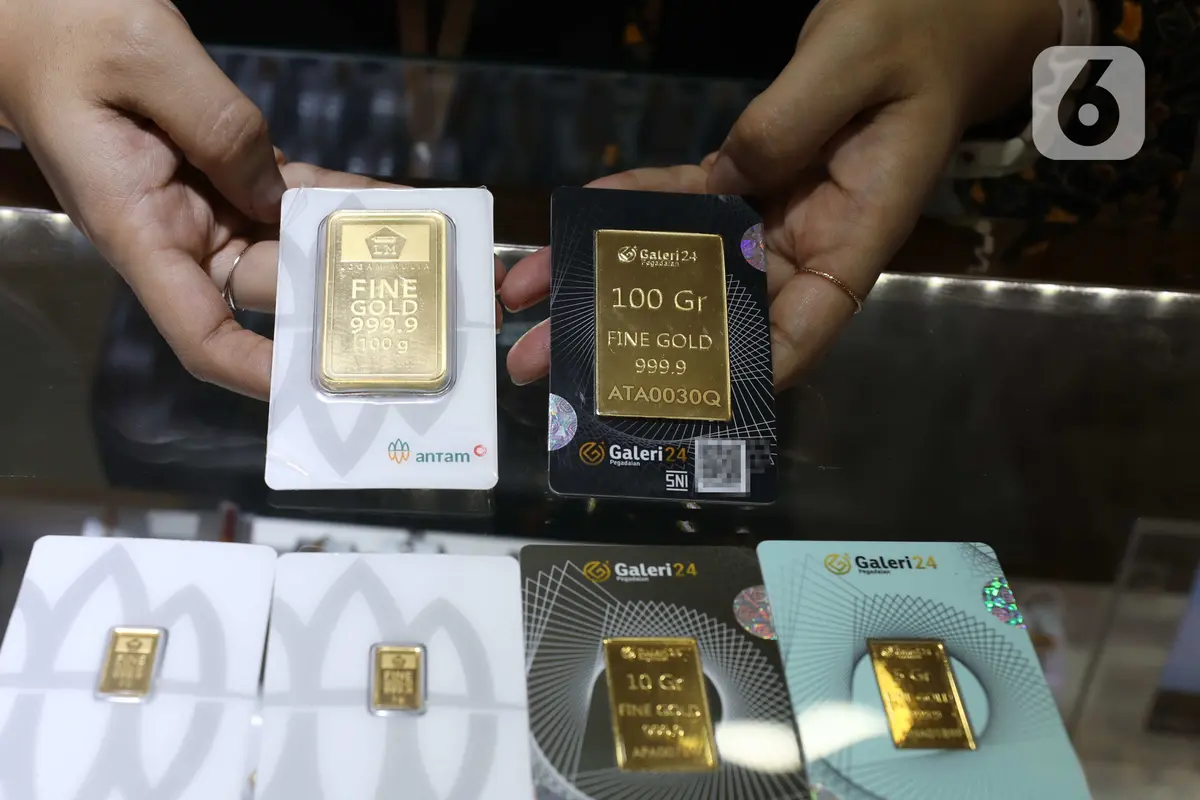 Harga Emas Antam Hari Ini Naik Rp 8.000, Cek Rincian di Sini