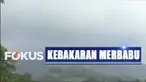 Kebakaran di lereng Gunung Merbabu kini sudah mencapai 250 hektar.
