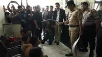 Wali Kota Bogor Bima Arya marah kepada pelajar pelaku tawuran (Liputan6.com/Achmad Sudarno)