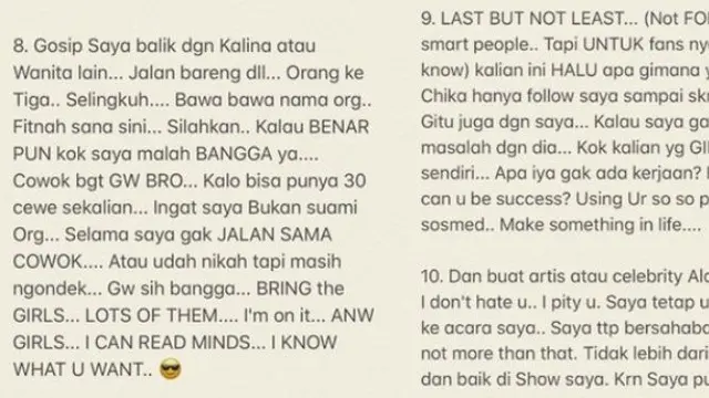 Deddy beri pendapat tentang rumor-rumor soal kehidupan pribadinya. Credit: via instagram.com/mastercorbuzier