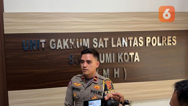 Kanit Gakkum Sat Lantas Pokres Sukabumi Kota Ipda Andhika Pratistha (Liputan6.com/Fira Syahrin).