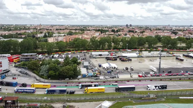 Foto: Penampakan Sirkuit Imola Setelah F1 GP Emilia Romagna Dibatalkan Akibat Banjir Bandang yang Melanda Italia