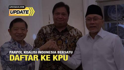 Liputan6 Update: Parpol Koalisi Indonesia Bersatu Daftar ke KPU
