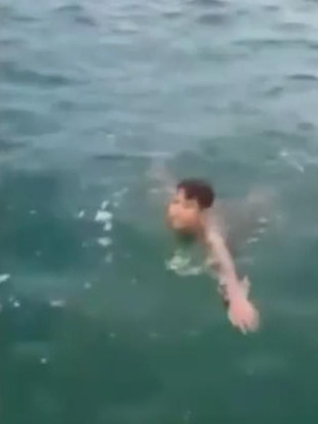 Viral Bocah Ditemukan Mengapung di Tengah Laut, Mengaku Dilempar dari Kapal