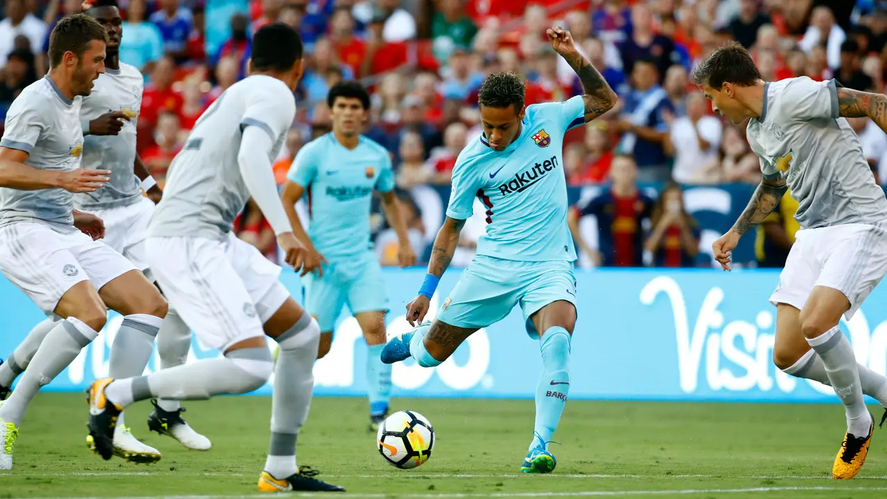 Barcelona-Manchester United-Neymar